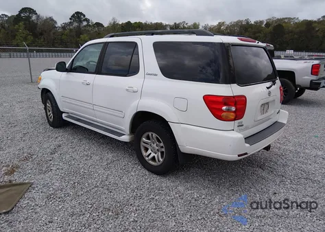 2004 Toyota Sequoia Limited V8 from USA, damaged, VIN 5TDZT38A34S229840